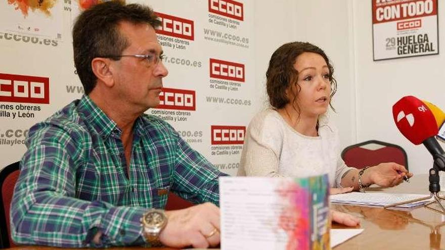 Manuel Prieto y Beatriz Santiago.