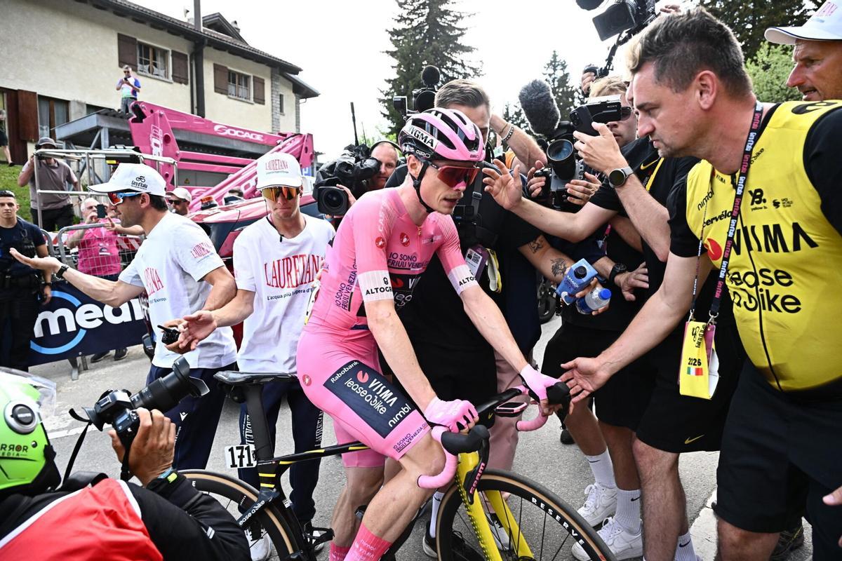 Las mejores imágenes de la 16ª etapa del Giro de Italia Las mejores imágenes de la 16ª etapa del Giro de Italia