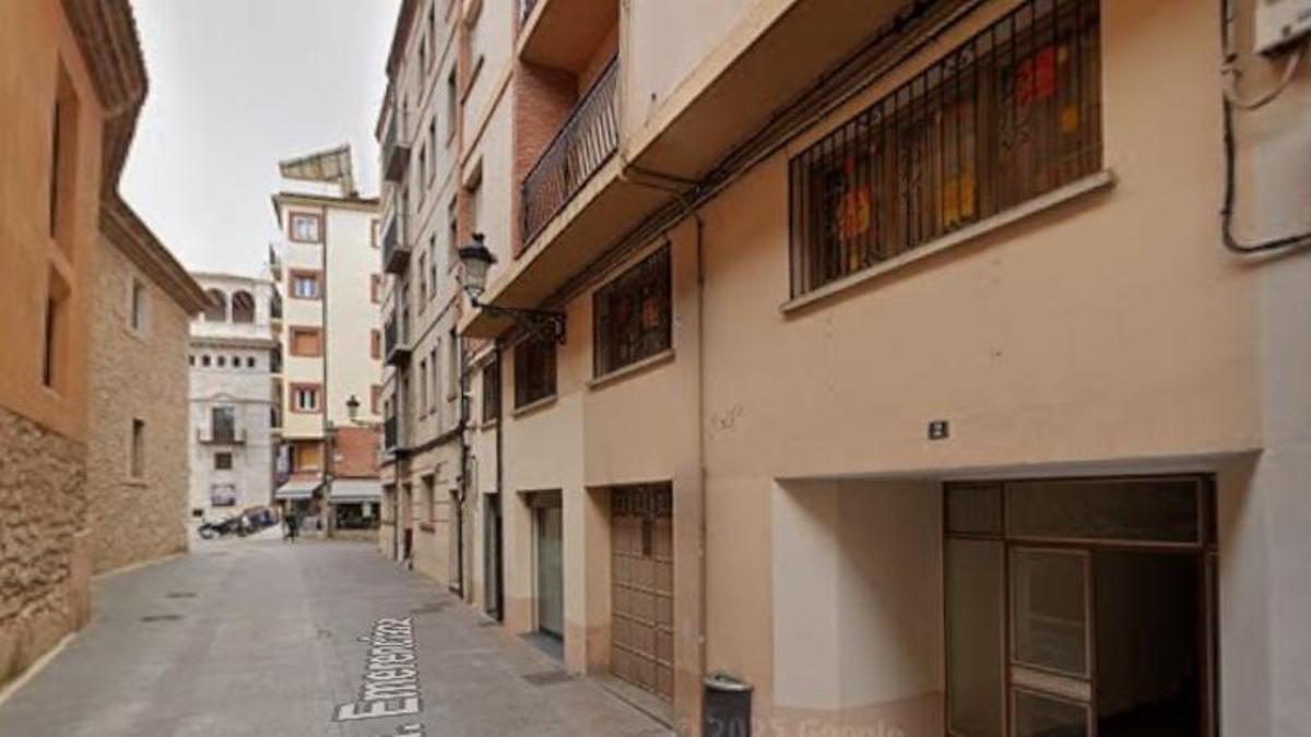 Sede del PAR de Teruel, en la calle Santa Emerenciana.