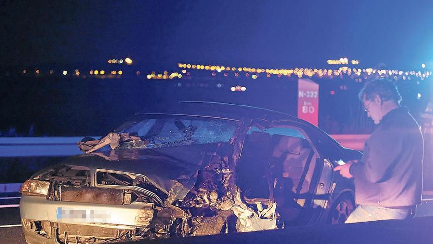 Una herida grave en un choque entre Santa Pola y La Marina