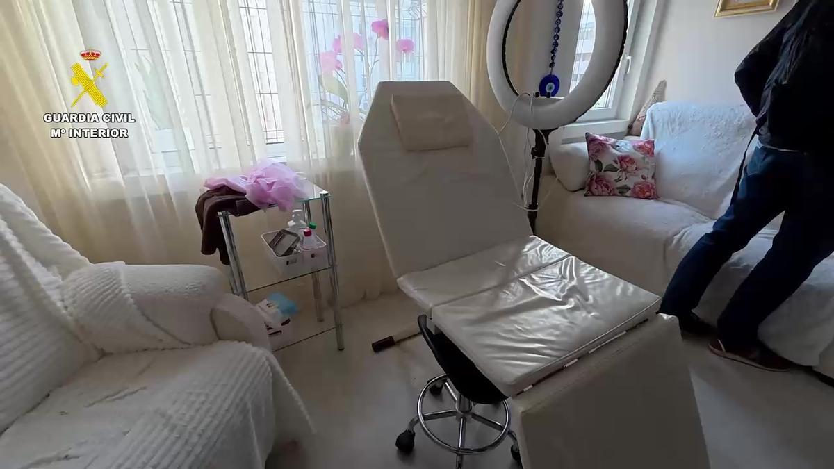 Imagen de una de las clínicas desarticuladas