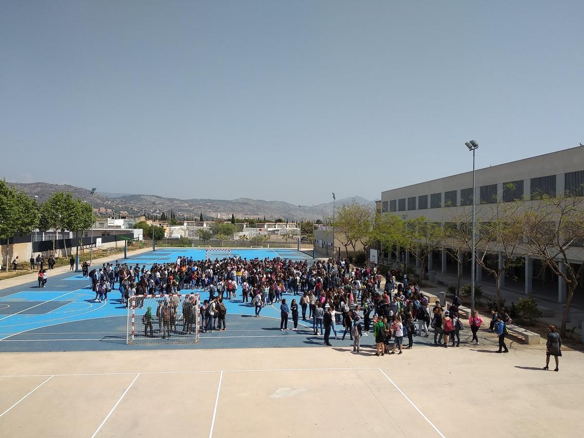 patio del IES Bovalar