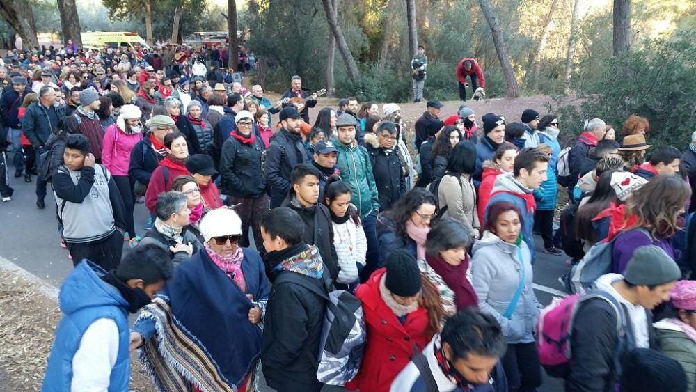 Llegada de la Santa de Totana al Rulo