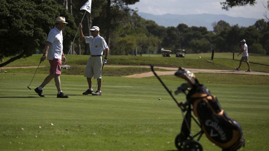 Un campo de golf de la Costa del Sol.