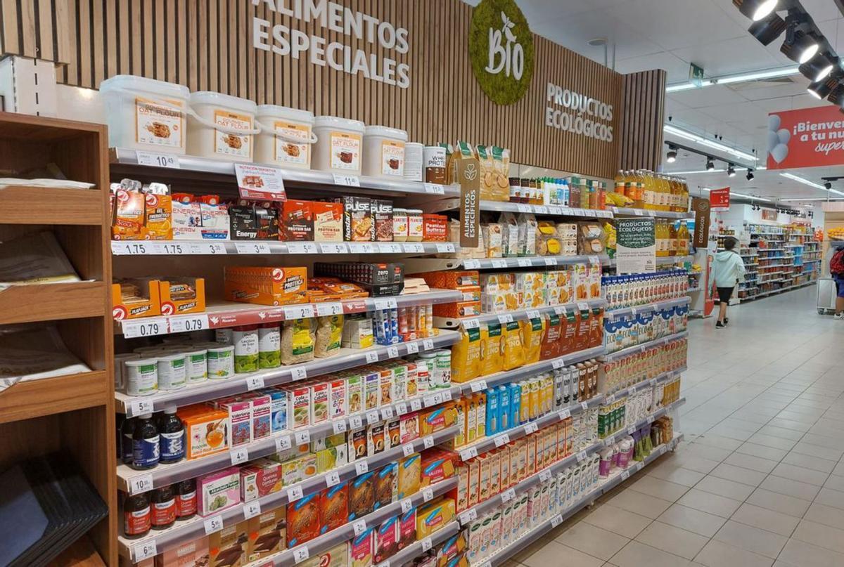 LOS SUPERMERCADOS ALCAMPO DISPONEN DE UNA AMPLIA GAMA DE PRODUCTOS ESPECIALES Y ECOLÓGICOS.  | SERVICIO ESPECIAL