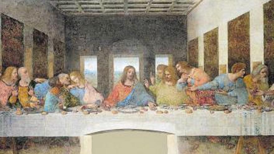 ‘La Última Cena’, de Leonardo da Vinci.  