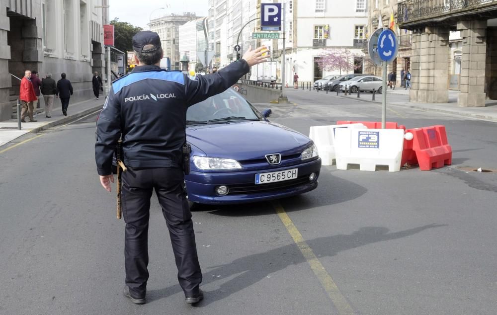 La restricción del tráfico en la Marina