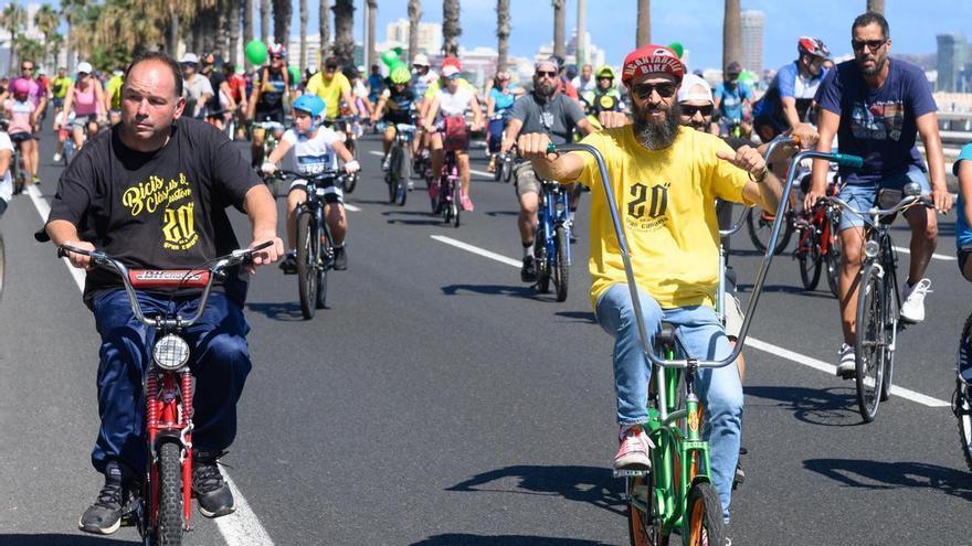 El recorrido de la ‘Fiesta de la bici’ abandona el tramo de la Avenida Marítima
