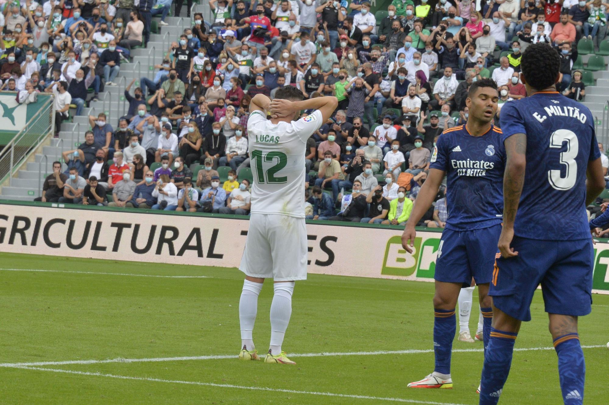 Las mejores imágenes del Elche - Real Madrid