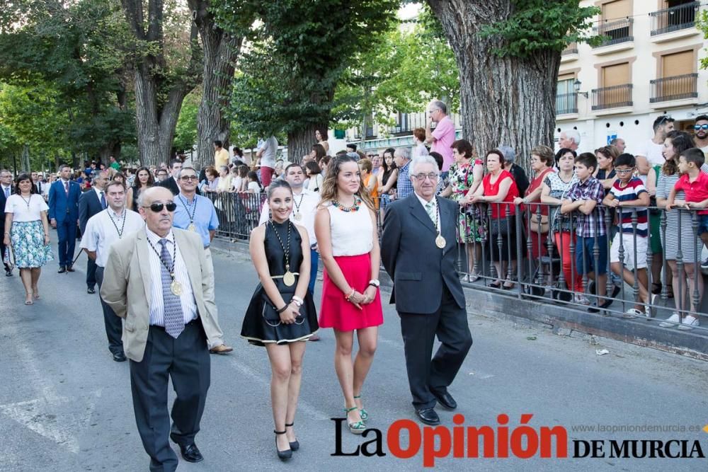 Procesión Virgen del Carmen en Caravaca