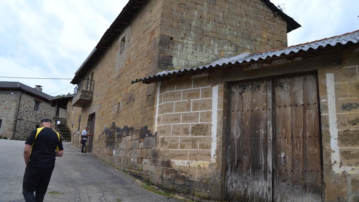 Una calle de Crezal de Sanabria