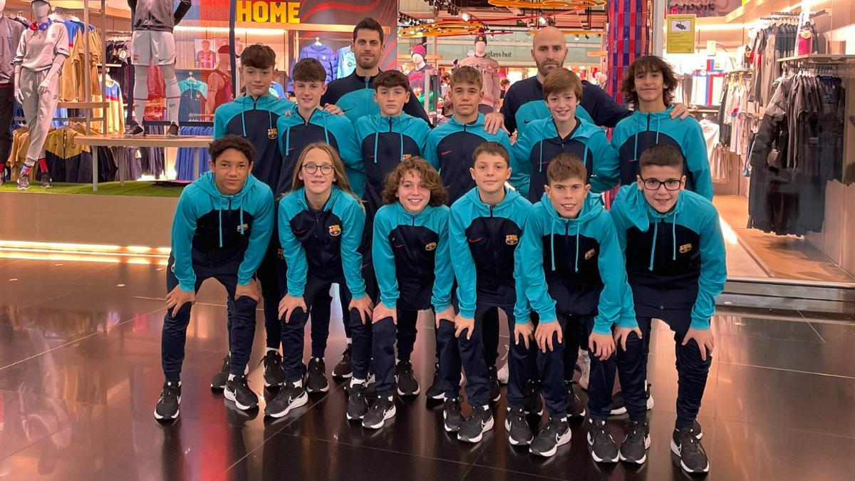 La expedición del Infantil B, rumbo a Maspalomas para LaLiga Promises