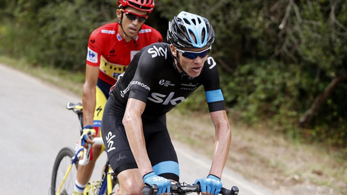 Froome espera recuperar el tiempo que le saca Contador