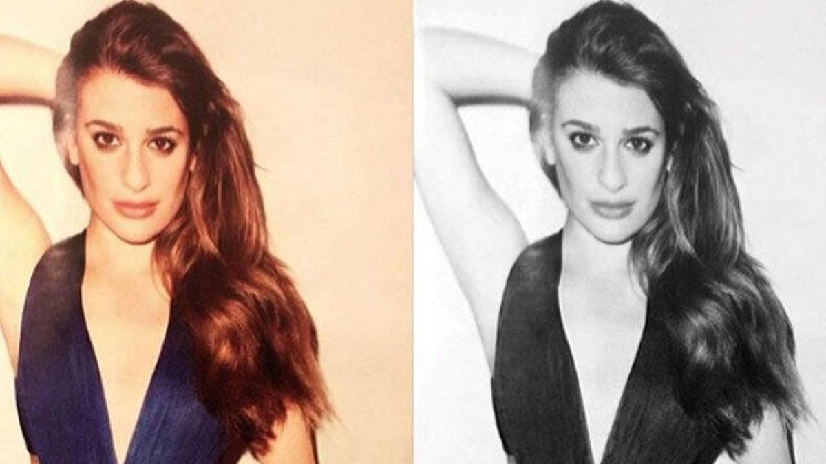 Lea Michele se pone sexy para Terry Richardson