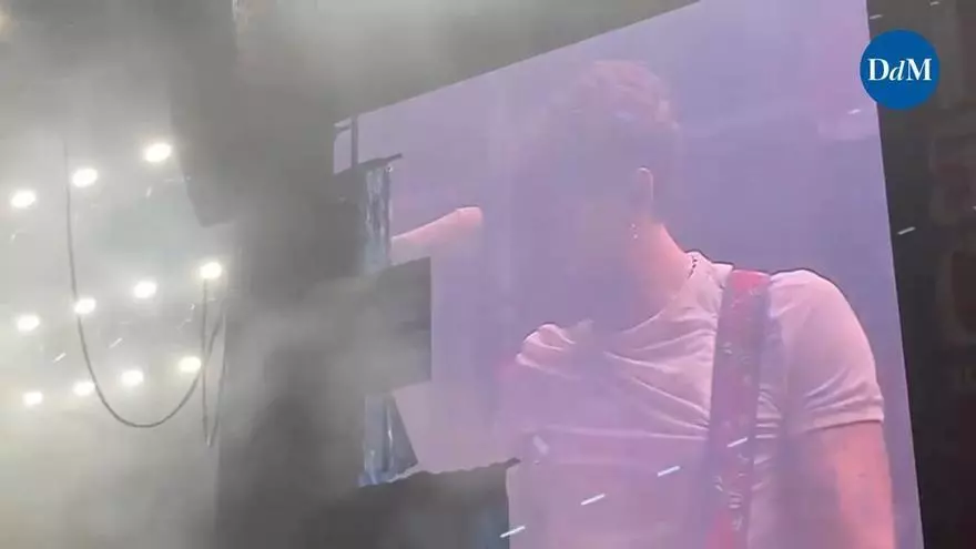 Dani Fernández detiene su concierto en el Mallorca Live Festival 2026 por una emergencia médica: “La salud de la gente es lo primero”