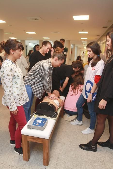 Actividades sobre la reanimación en el Hospital de Ourense // Iñaki Osorio