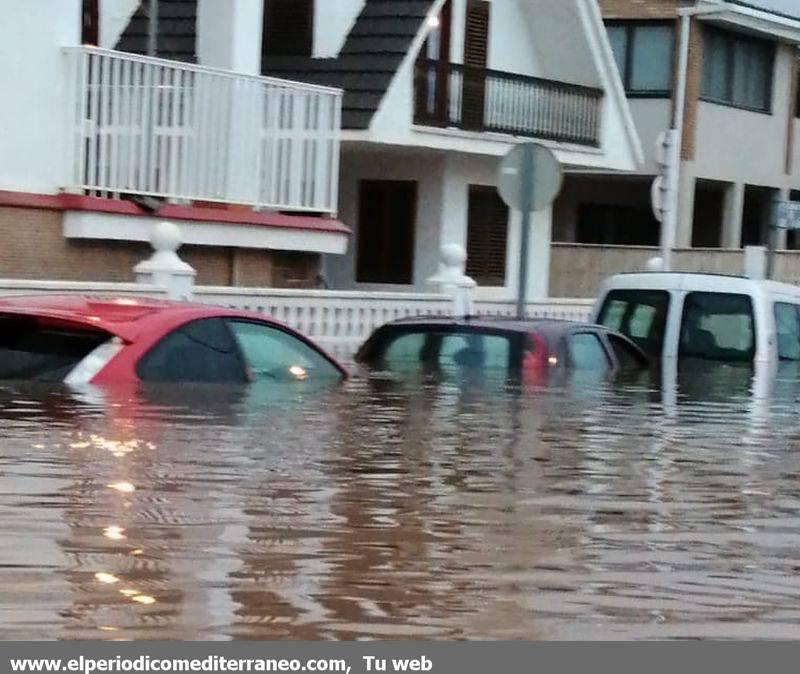 La imágenes más impactantes de la lluvia en Castellón