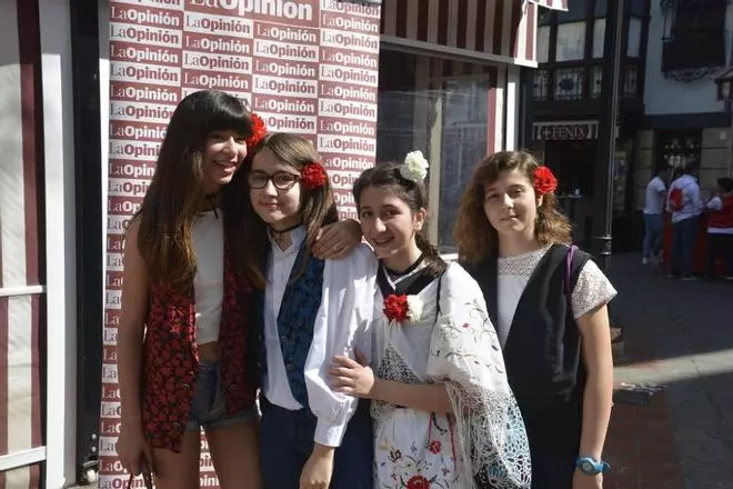 Bando de la Huerta | Photocall de LA OPINIÓN en la Plaza de las Flores