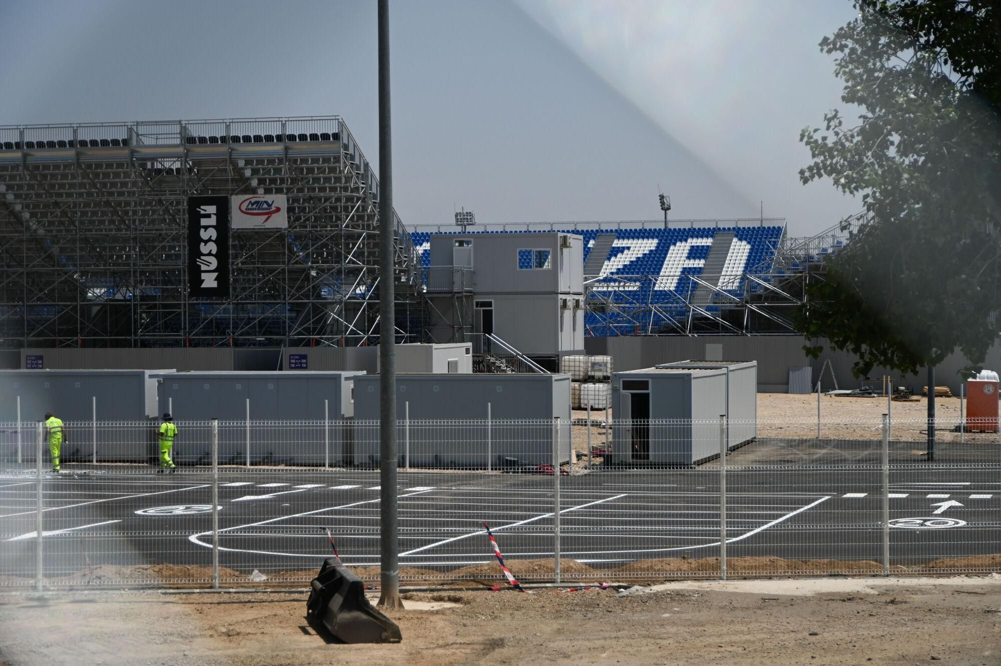 En imágenes | Así ha sido la construcción de la 'mini Romareda' 