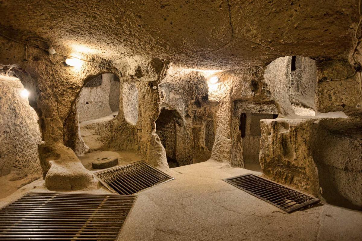 Ciudad subterránea de Derinkuyu, Capadocia, Turquía