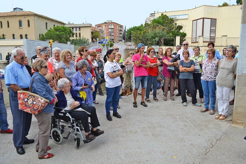 Commemoració de l'1 d'Octubre a Súria