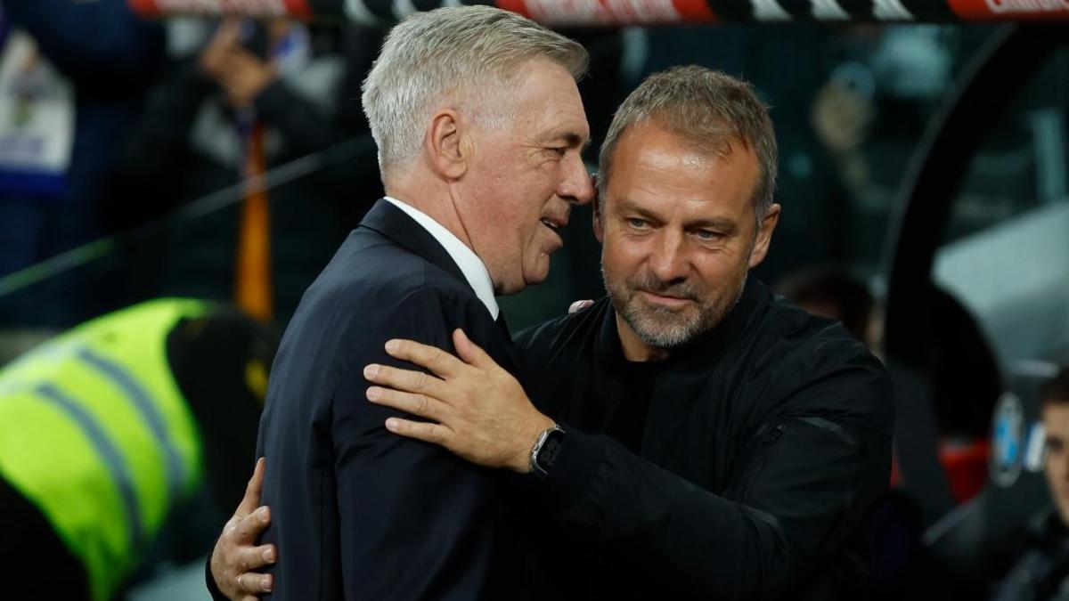 Carlo Ancelotti y Hans-Dieter Flick se verán las caras en La Cartuja