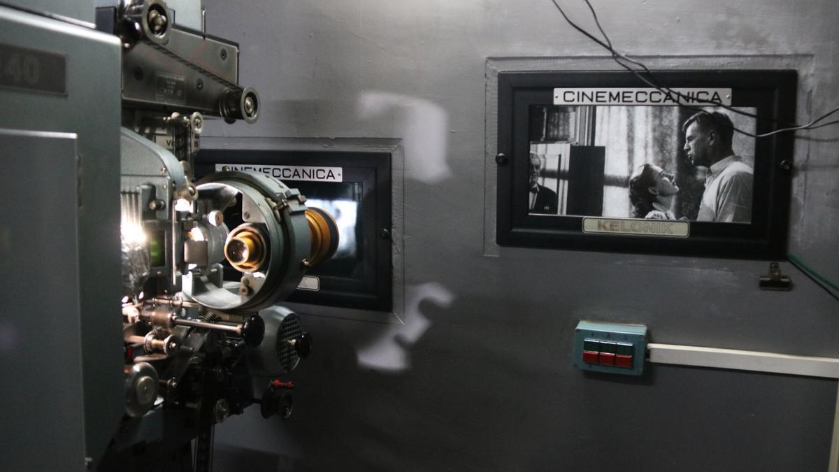 Projecció de &#039;Atraco perfecto&#039; en 35mm al Cinema Kubrick de Vilafranca del Penedès
