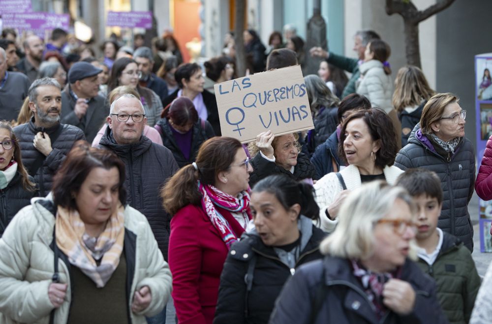 Los momentos más destacados del 8M en Sagunt