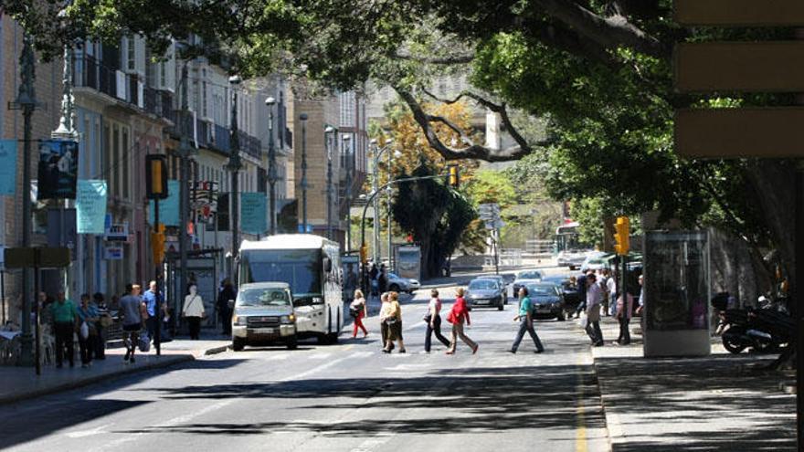 El Ayuntamiento quiere peatonalizar el lateral sur de la Alameda.