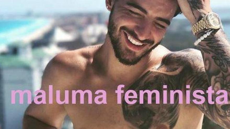 Uno de los memes de Maluma Feminista