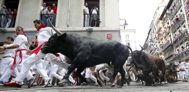 Segundo encierro de San Fermín