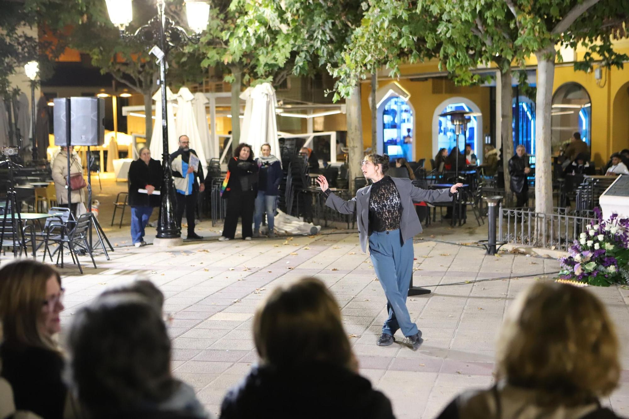 Así ha sido el acto organizado por el 25N en Lorca