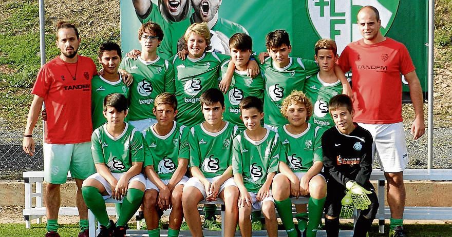 Tots els equips del FC Fruitosenc i SF Escola de Futbol