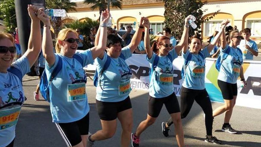 Uno de los momentos tras la salida de la carrera.