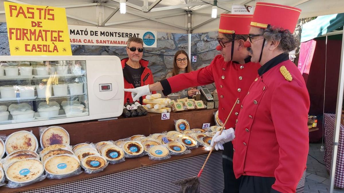 Animació itinerant
per les parades de la fira
de fa dos anys. arxiu/jordi morros