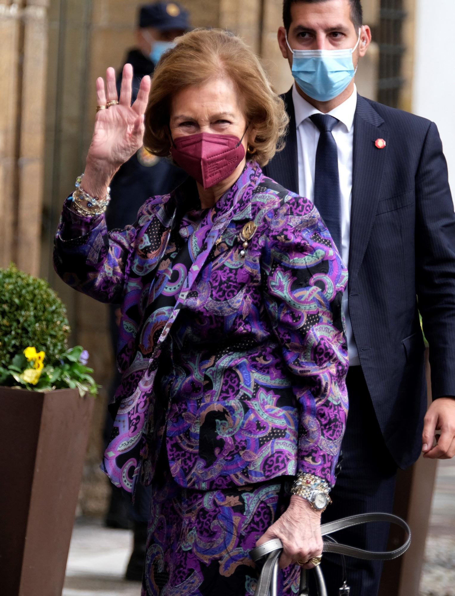 El look de la Familia Real durante las audiencias en el Reconquista