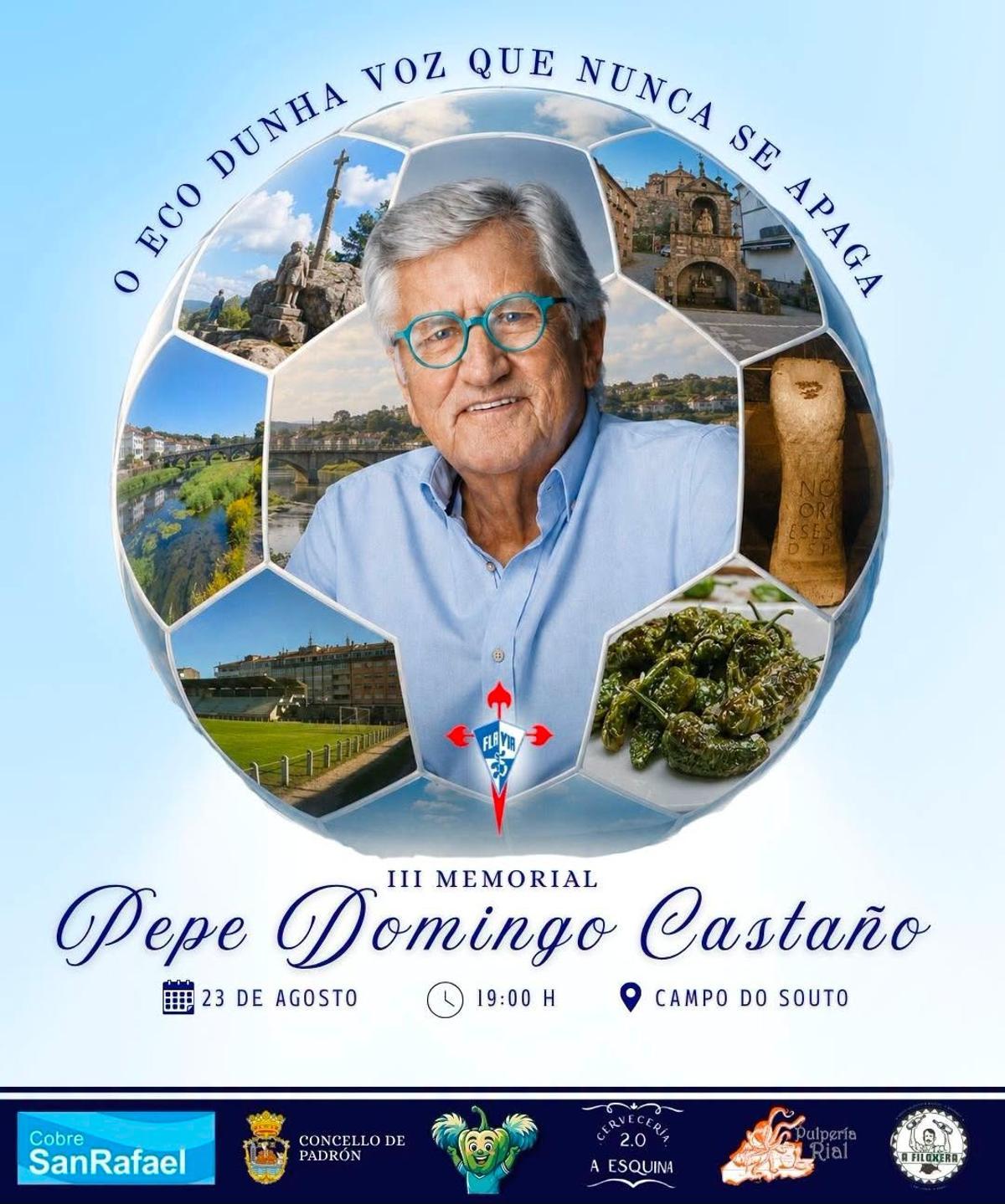 Cartel del III Memorial Pepe Domingo Castaño.