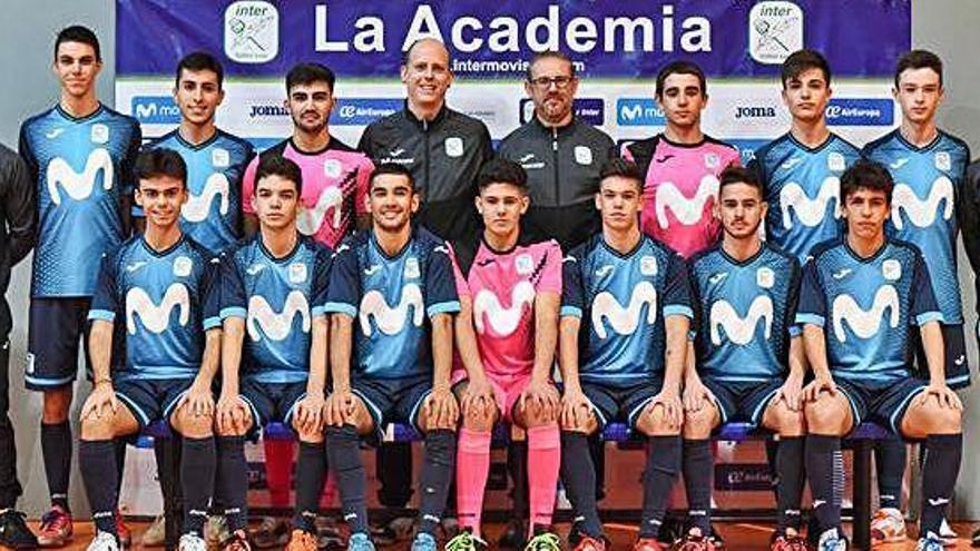 L&#039;Inter Movistar serà rival del Manresa FS juvenil al Pujolet