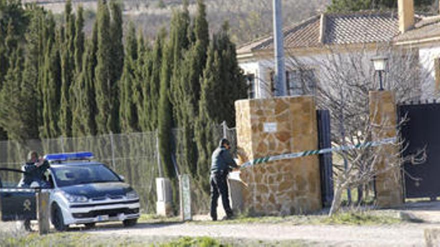 Hallan una nota del presunto autor del crimen de Villena
