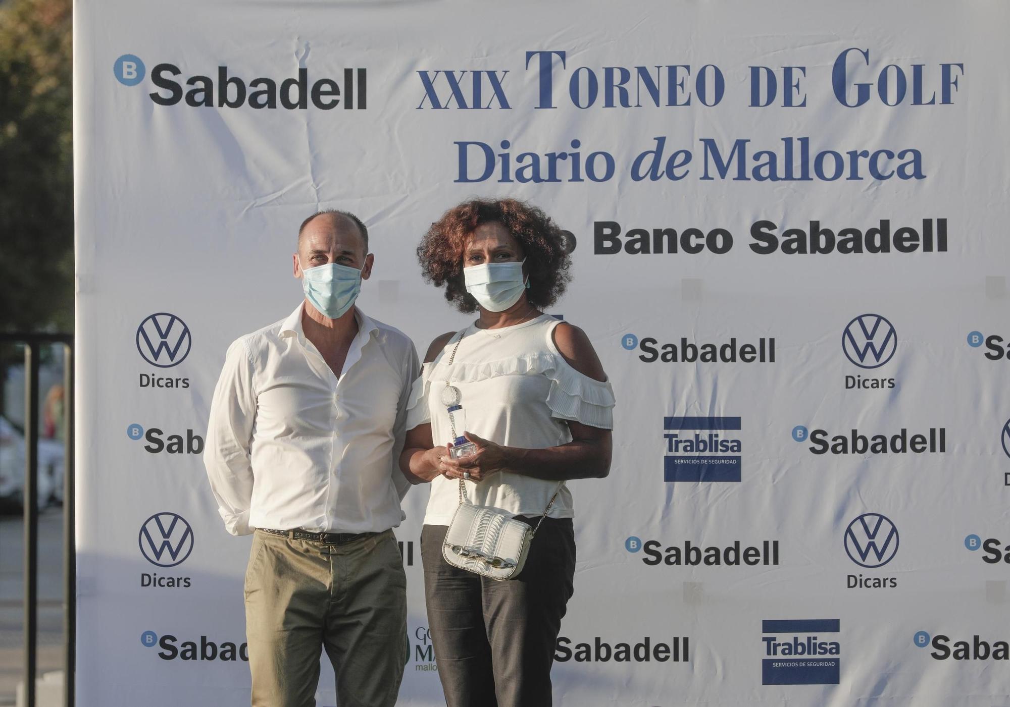 Los ganadores del XXIX Torneo Diario de Mallorca Trofeo Banco Sabadell dan su último golpe