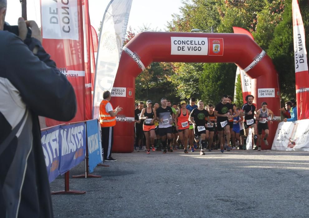 Saborido conquista los montes de Vigo