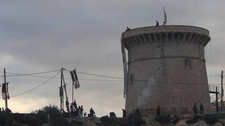 Soterran el cableado de la torre de la Illeta de El Campello para preservar la zona