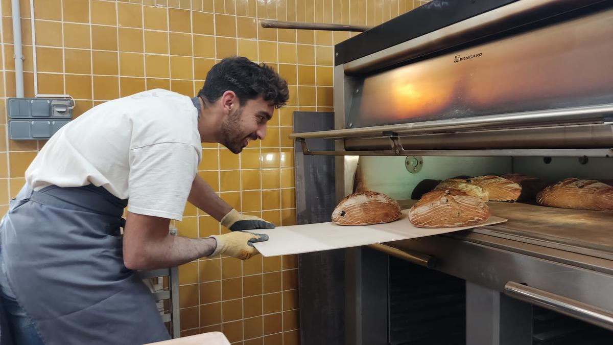 Simó Moreno, en el Forn s'Era de Sineu.