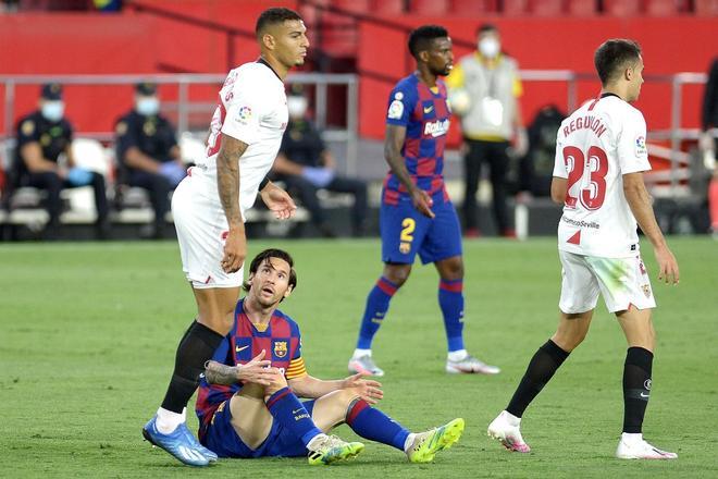 Las imágenes del Sevilla FC 0 FC Barcelona 0