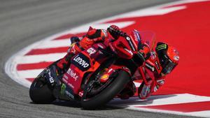 Francesco Bagnaia, en Montmeló.