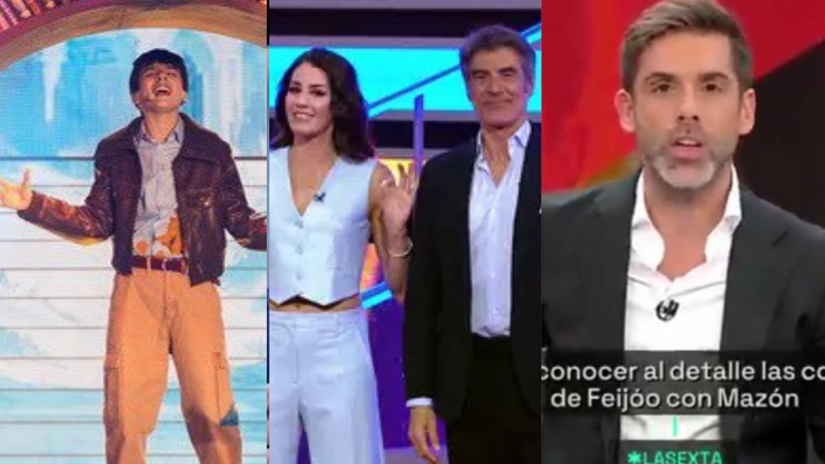 'Eurovisión Junior' / 'La ruleta de la suerte' / 'laSexta Xplica'