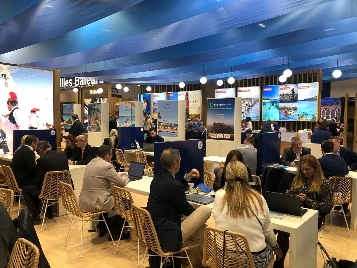 Ambiente del estand de Baleares en la ITB 2026