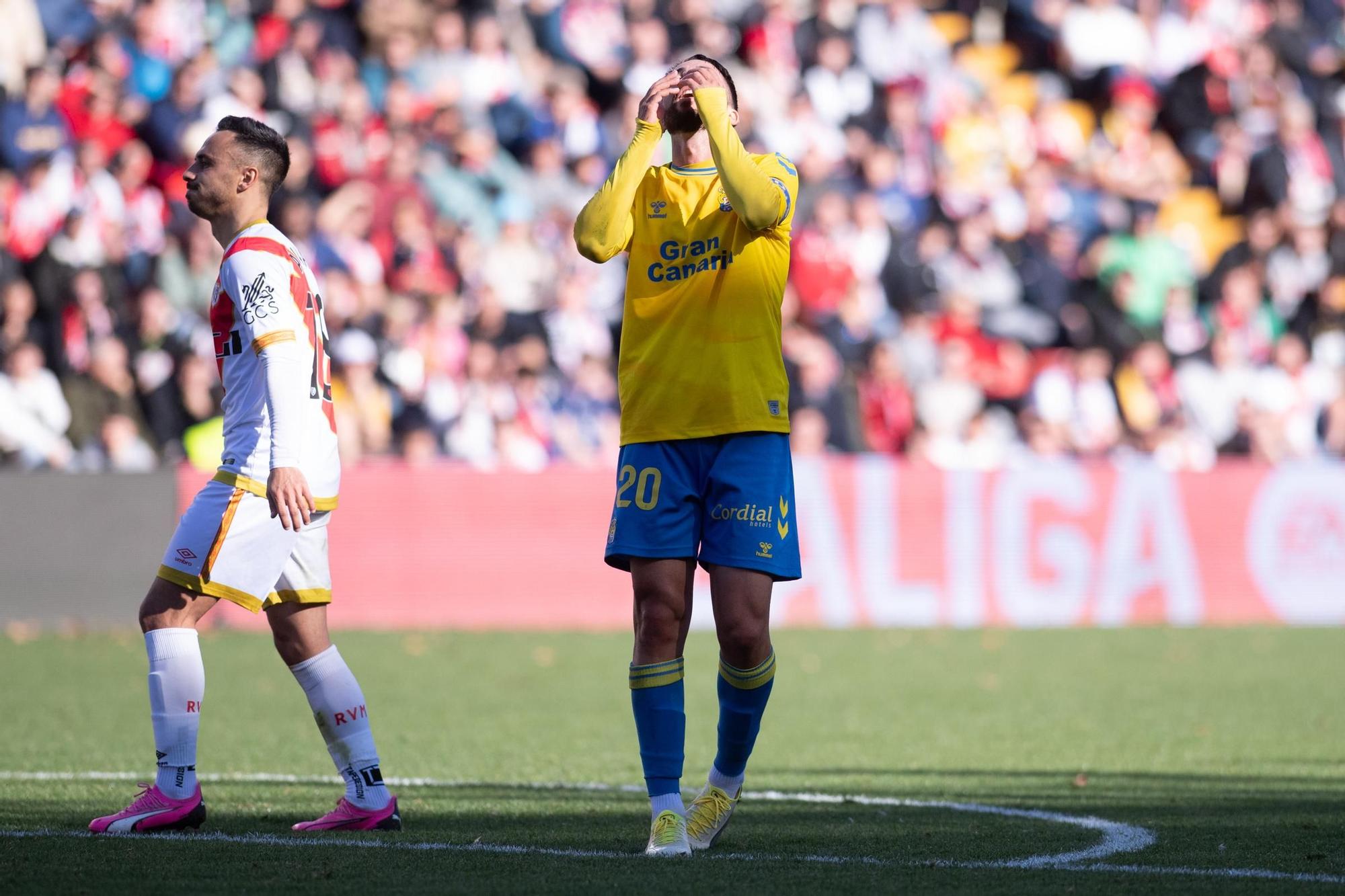 Partido entre el Rayo Vallecano y la UD Las Palmas