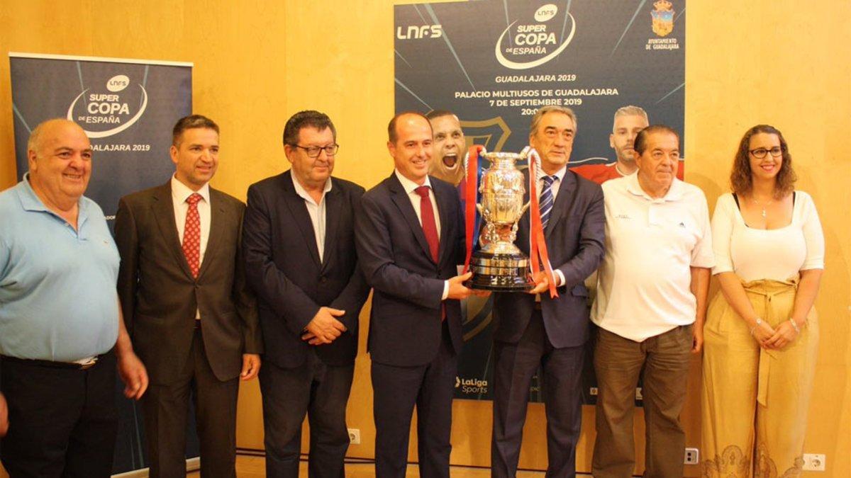 La Supercopa de España ha sido presentada este martes en Guadalajara