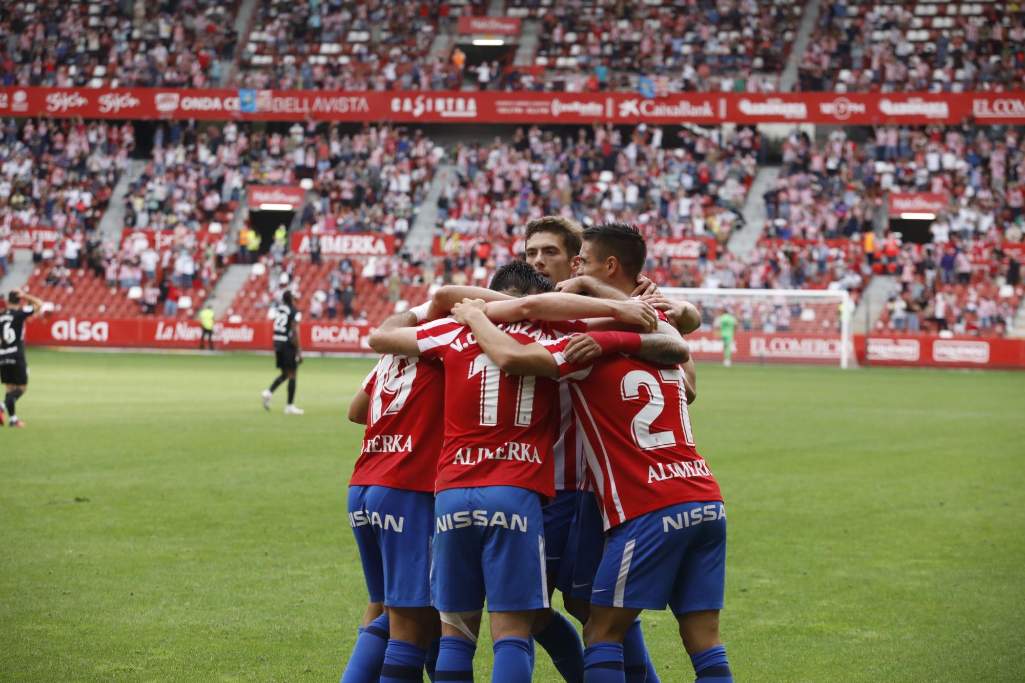 Sporting - Málaga, en imágenes